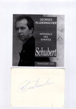 Pludermacher (F), Georges - Pianist