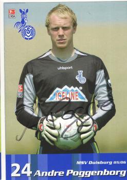 Poggenborg, Andre - MSV Duisburg (2005/06)