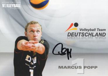Popp, Marcus - Deutscher Volleyball Verband