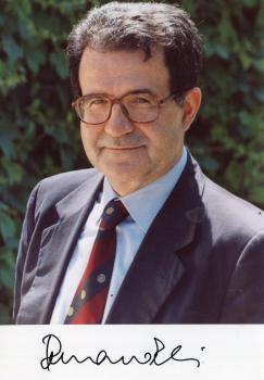 Prodi, Romano - ehem. Ministerpräsident von Italien