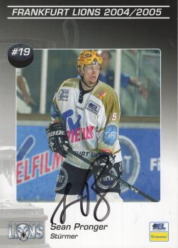 Pronger, Sean - Frankfurt Lions (2004/05)
