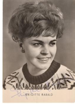 Rabald (†), Brigitte - DDR Schlagersängerin