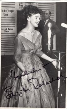 Rabald (†), Brigitte - DDR Schlagersängerin