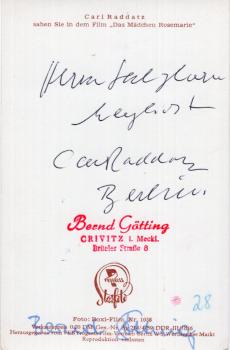 Raddatz (†), Carl