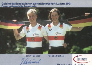 Radünzel, Janet - Weltmeisterin 2001