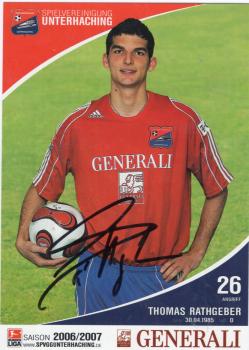 Rathgeber, Thomas - SpVgg. Unterhaching (2006/07)