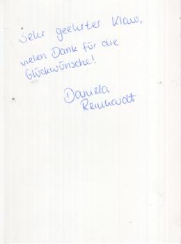 Reinhardt, Daniela - Synchronschwimmen