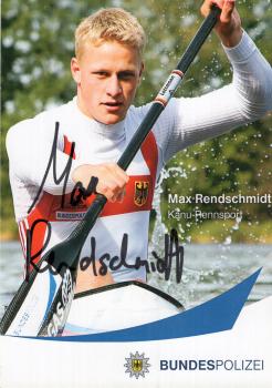 Rendschmidt, Max - Weltmeister 2013 im Kanu