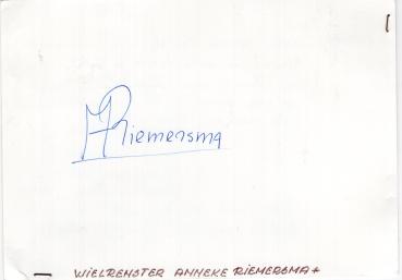Riemersma (NL), Anne