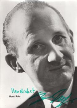 Rohr (†), Hans