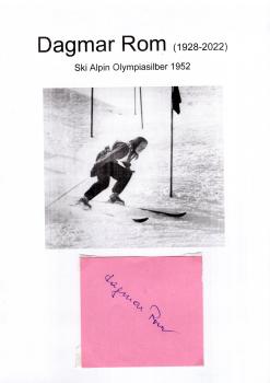 Rom (A/†), Dagmar - Olympia Silber 1952