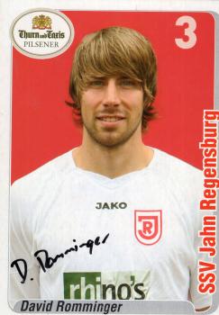 Romminger, David - Jahn Regensburg (2007/08)