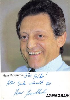 Rosenthal (†), Hans