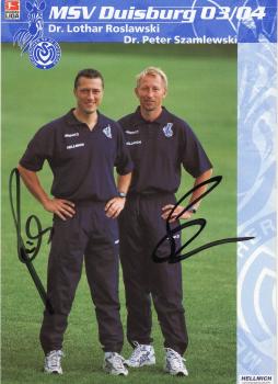 Roslwaski, Dr. Lothar - MSV Duisburg (2003/04)