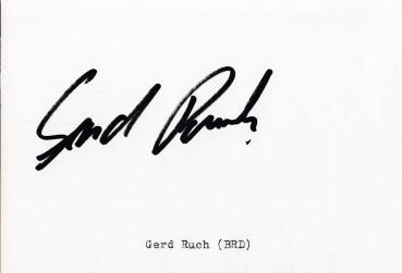 Ruch, Gerd