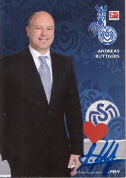 Rüttgers, Andreas - MSV Duisburg (2012/13)