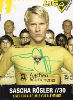Rösler, Sascha - Alemannia Aachen (2004/05)