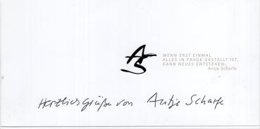 Scharfe, Antje