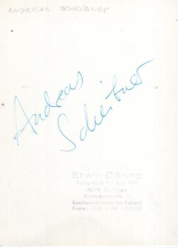 Scheibner, Andreas - Opernsänger