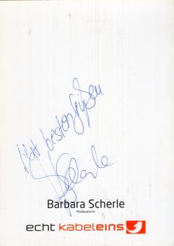 Scherle, Barbara - Kabel Eins