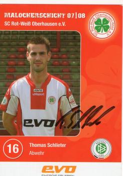 Schlieter, Thomas - Rot-Weiß Oberhausen (2007/08)