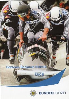 Schmid, Benjamin - Bobteam - 2 Unterschriften