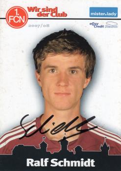 Schmidt, Ralf - 1.FC Nürnberg (2007/08)