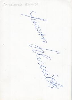 Schmdit (†), Annerose - Pianstin
