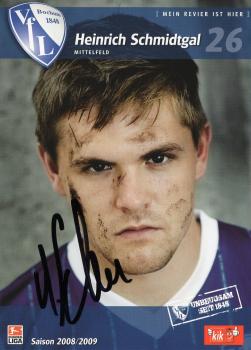 Schmidtgal, Heinrich - VFL Bochum (2008/09)