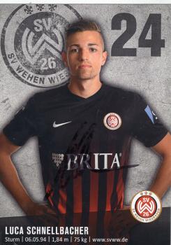 Schnellbacher, Luca - SV Wehen Wiesbaden (2016/17)