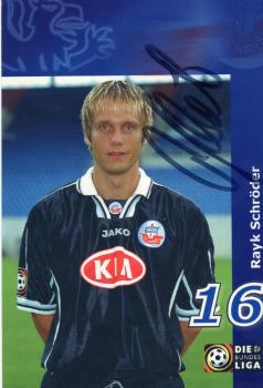 Schröder, Rayk - Hansa Rostock (2001/02)