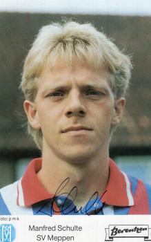 Schulte, Manfred - SV Meppen (1990/91)