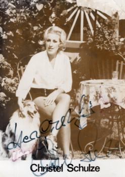 Schulze, Christel - DDR Sängerin
