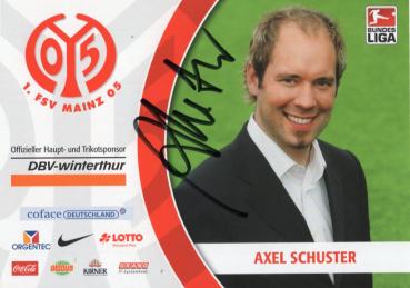 Schuster, Axel - FSV Mainz (2008/09)