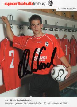 Schutzbach, Maik - SC Freiburg (2006/07)