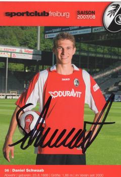 Schwaab, Daniel - SC Freiburg (2007/08)