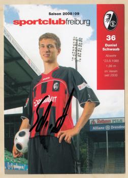 Schwaab, Daniel - SC Freiburg (2008/09)