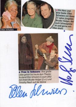 Schwiers (†), Ellen & Holger