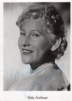 Sedlmayr (†), Betty