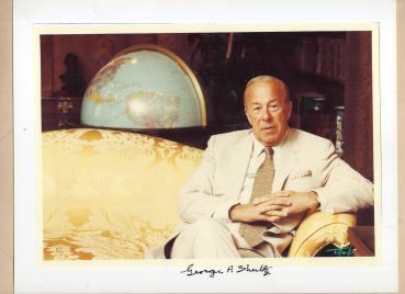 Shultz (+), George P. - ehem. Aussenminister der USA