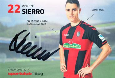 Sierro, Vincent - SC Freiburg (2016/17)