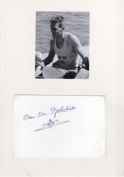 Sjödelius (S/†), Sven-Olov - 2-facher Olympiasieger im Kanu