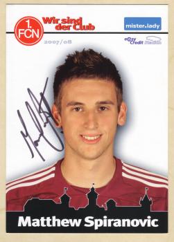 Spiranovic, Matthew - 1.FC Nürnberg (2007/08)