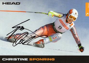 Sponring (A), Christine