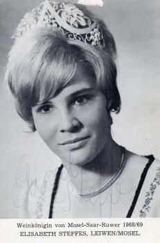 Steffes, Elisabeth - Weinkönigin 1968