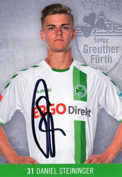 Steininger, Daniel - SpVgg. Greuther Fürth (2016/17)