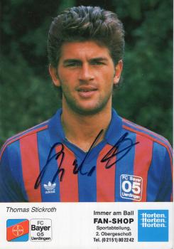 Stickroth, Thomas - Bayer Uerdingen (1989/90)