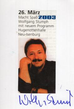 Stumph, Wolfgang