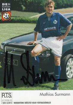 Surmann, Mathias - SpVgg. Greuther Fürth (2000/01)