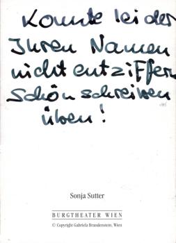 Sutter, Sonja